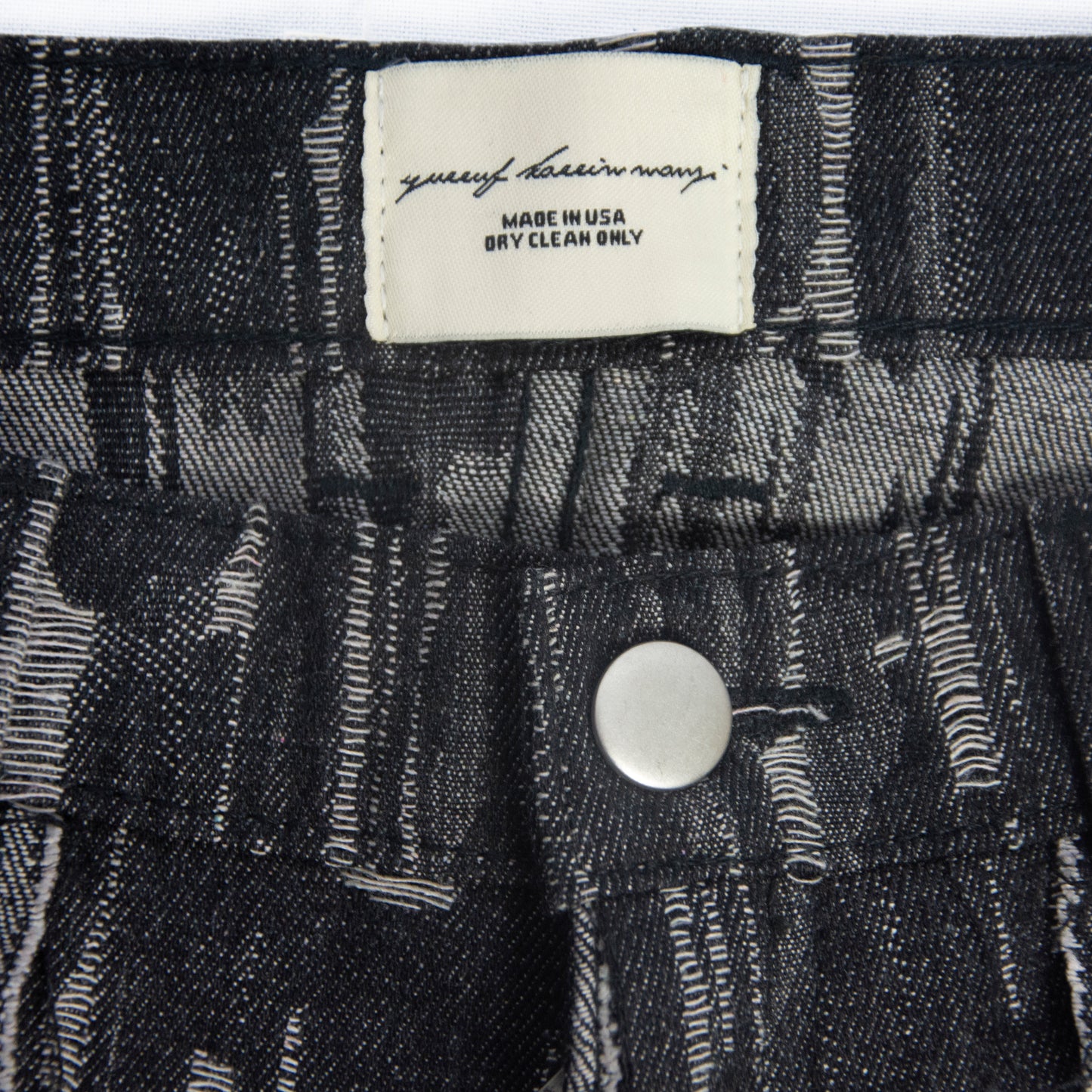 Frayed Denim Suruali