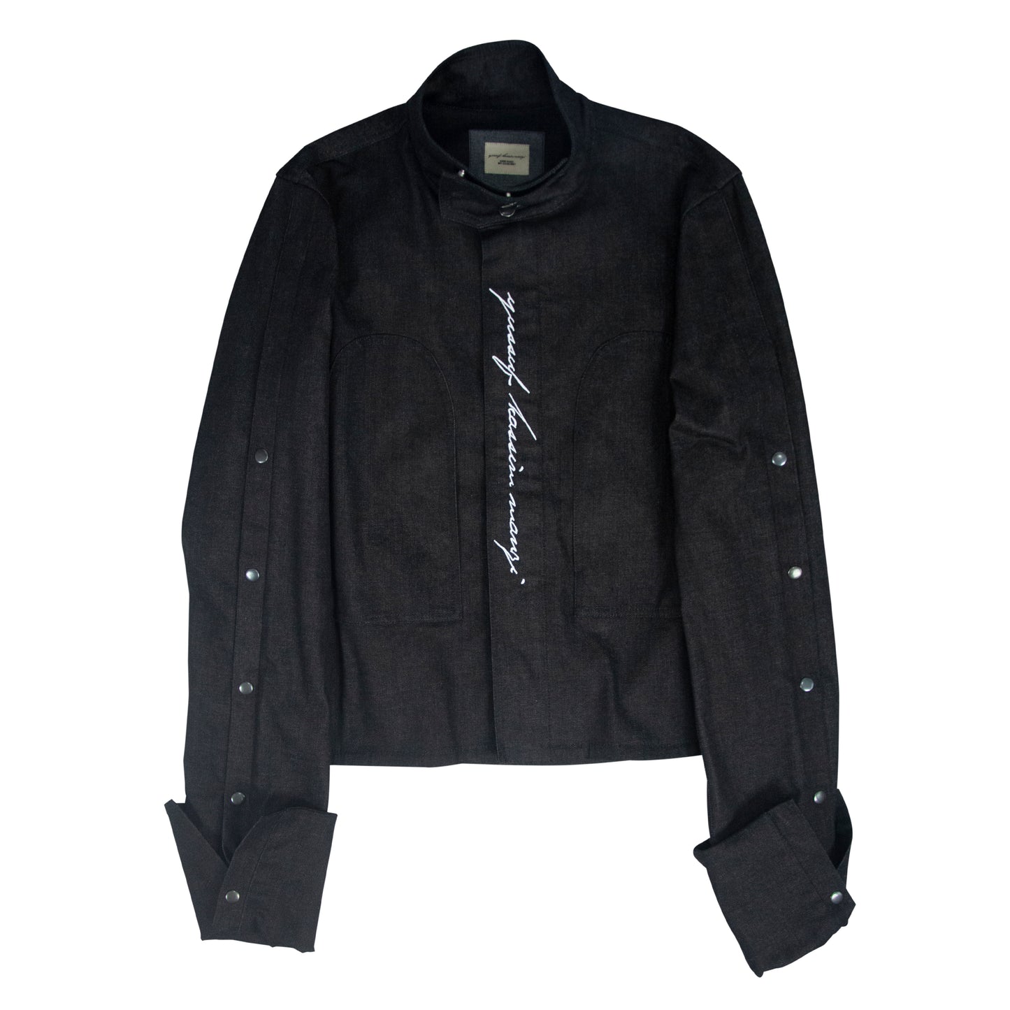 Mkono Mrefu Signature Denim Koti